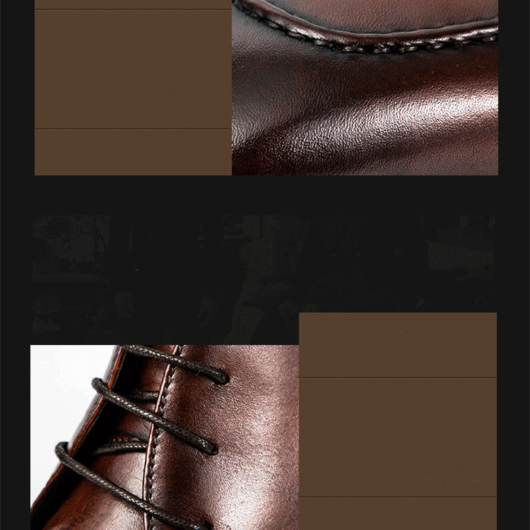 Marc – Bottes Hautes en Cuir Vegan pour Hommes