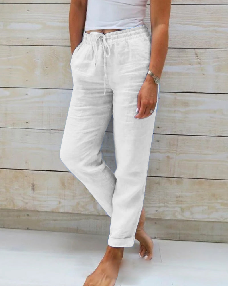 Faith – Pantalon droit décontracté