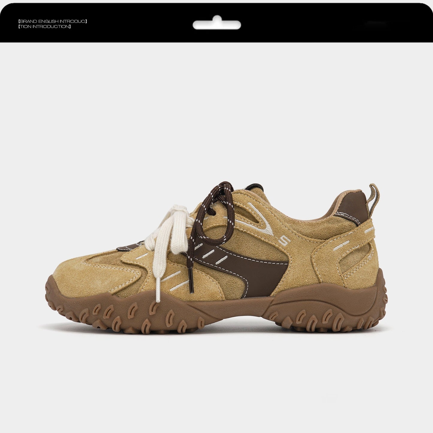 Deborah – Chaussures à Semelle Épaisse et Couleurs Assorties