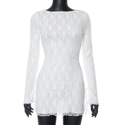 Shirley – Robe en Dentelle Automne-Hiver