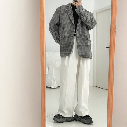 Louis – Manteau rétro en laine décontracté pour hommes