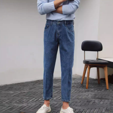 Terry – Jean Harajuku à Taille Moyenne
