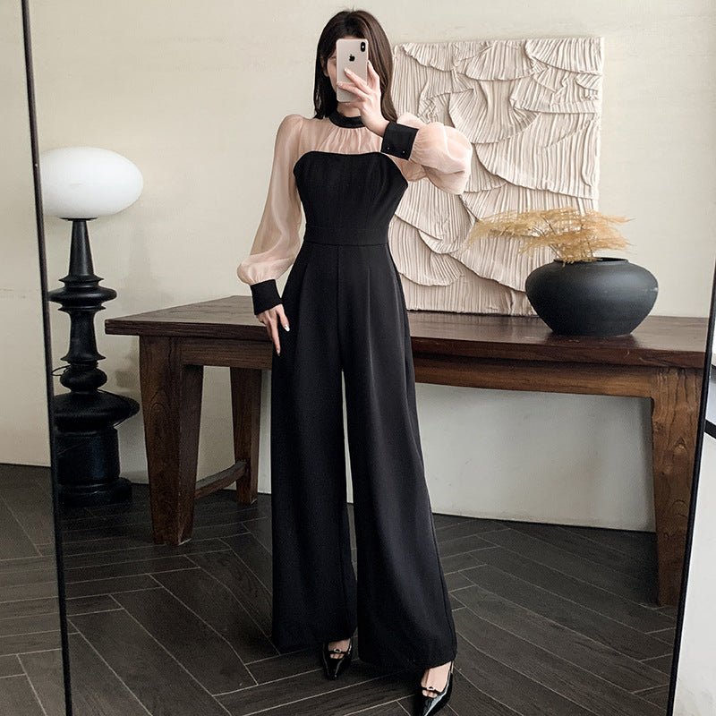 Katy – Combinaison avec Nœud et Design Assorti