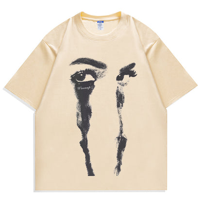 Clive – T-shirt vintage ample en coton pour garçons