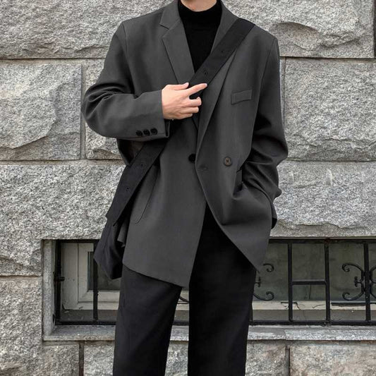 Anna – Veste de costume décontractée à épaules rembourrées