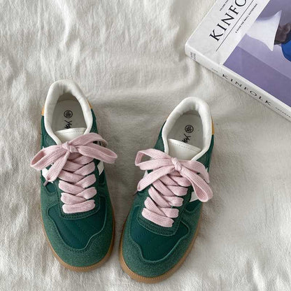 Alice – Chaussures d'Entraînement Allemandes Rétro Vertes