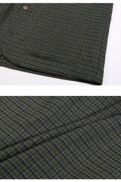 Ralph – Costume à Carreaux de Style Universitaire
