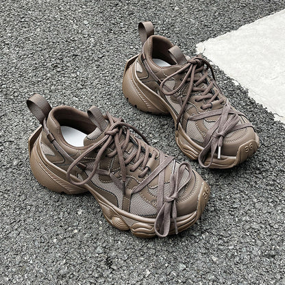 Marion – Chaussures à plateforme en cuir vegan pour femmes