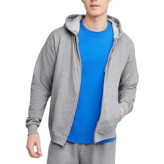Shane – Sweat à capuche zippé ample pour hommes
