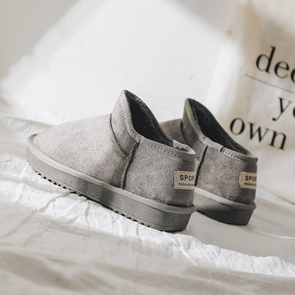 Sarah – Chaussures Courtes en Coton Chaudes