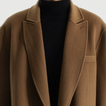 Keith – Manteau en Laine Double-Face pour Hommes