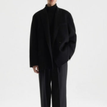 Keith – Manteau en Laine Double-Face pour Hommes