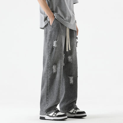 Rowan – Pantalon Droit à Cordon Décontracté pour Hommes