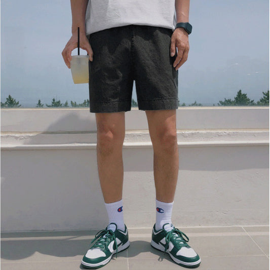 Raymond – Shorts en Denim Droit et Ample