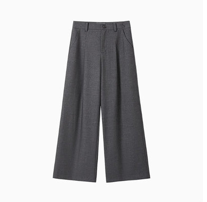 Amy – Pantalon Évasé Taille Haute Femme