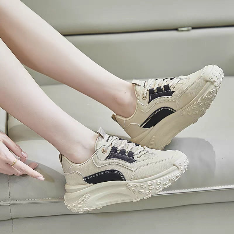 Lauren – Chaussures de Sport Femme à Semelle Épaisse