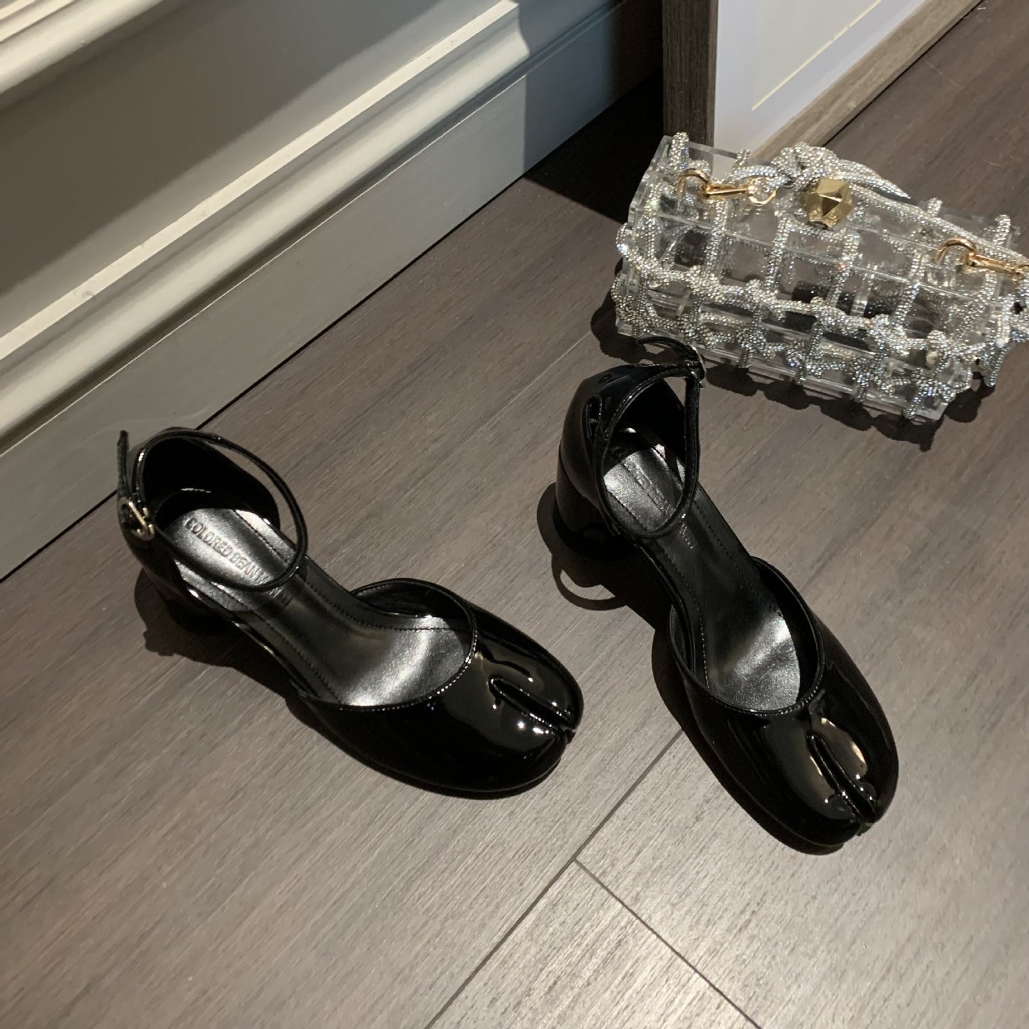 Holly – Chaussures à Talons Chunky en Cuir Vegan