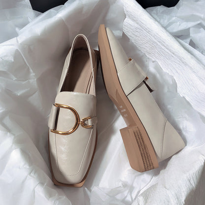 Ann – Mocassins plats deux-en-un en cuir vegan