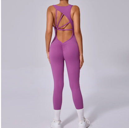 Melanie – Combinaison de Yoga sans Manches