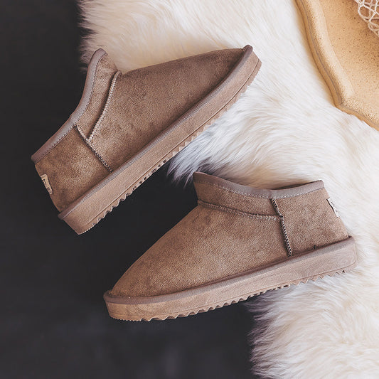 Sarah – Chaussures Courtes en Coton Chaudes