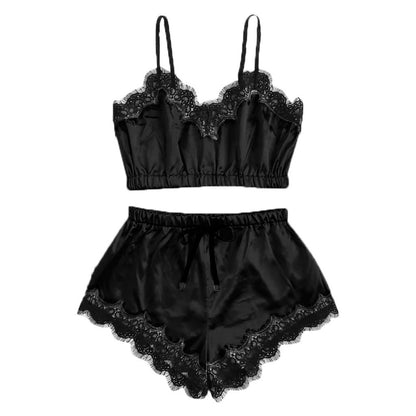 Rose – Ensemble de Lingerie Sexy sans Manches
