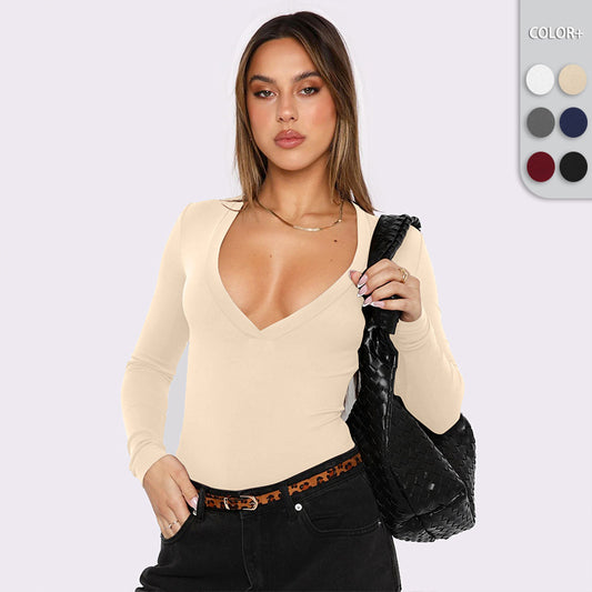 Amanda – Pull Slim à Manches Longues