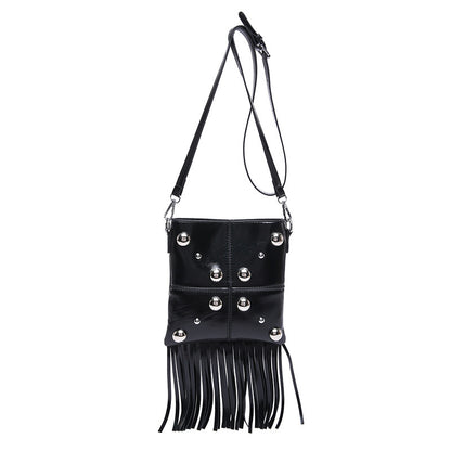Hayley – Sac Bandoulière à Franges avec Rivets