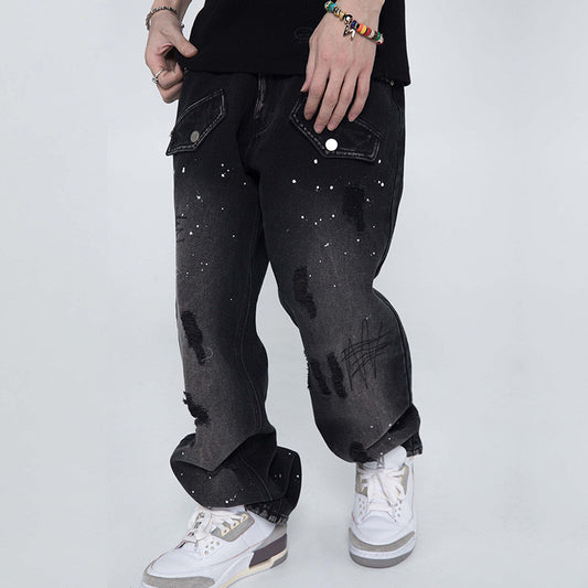 Harry – Jean Vintage Décontracté Homme
