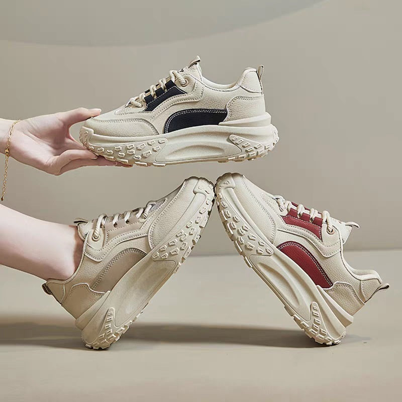 Lauren – Chaussures de Sport Femme à Semelle Épaisse