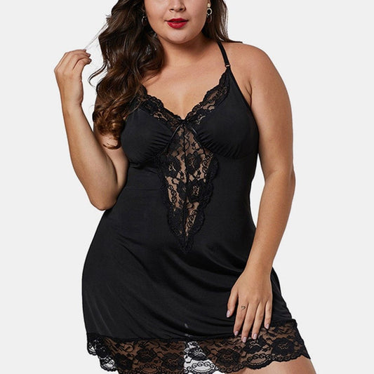 Diana – Nuisette en Dentelle avec Bretelles