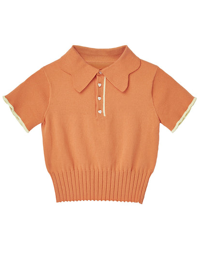 Jason – Polo à col en tricot