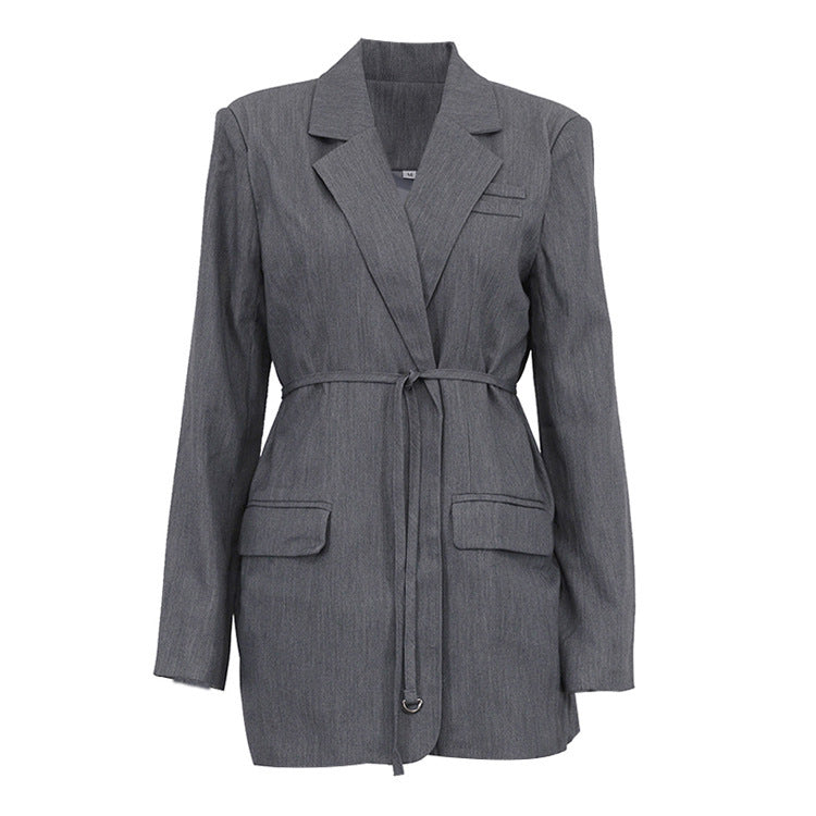 Billy – Veste de costume ample à lacets à manches longues