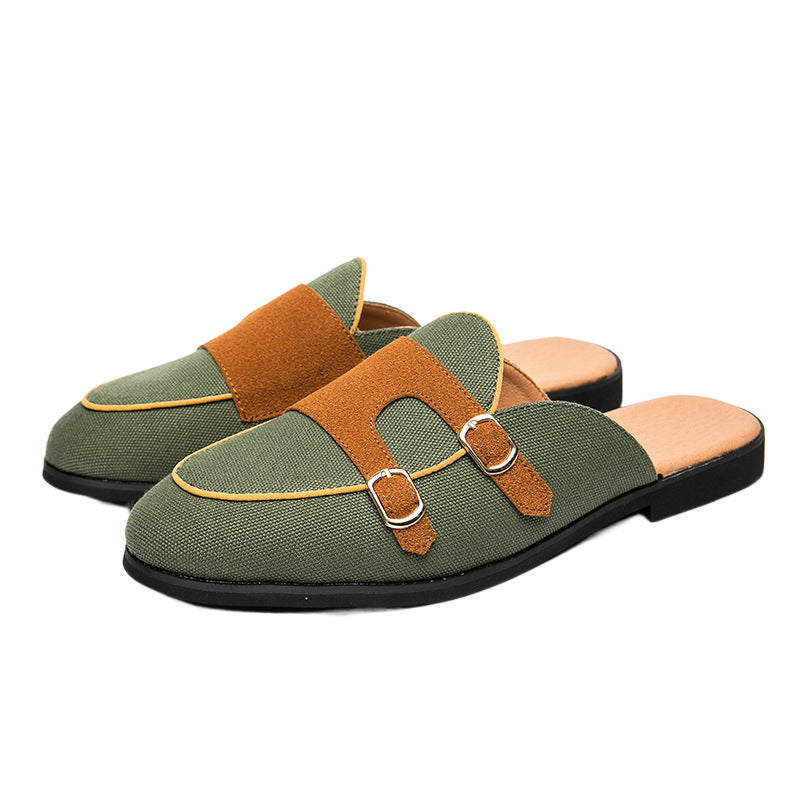 Douglas – Sandales Semi-mules Respirantes d'Été pour Hommes