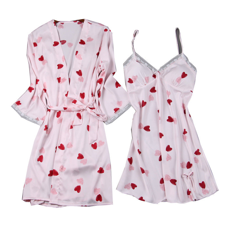 Lydia – Robe de Nuit en Dentelle et Soie