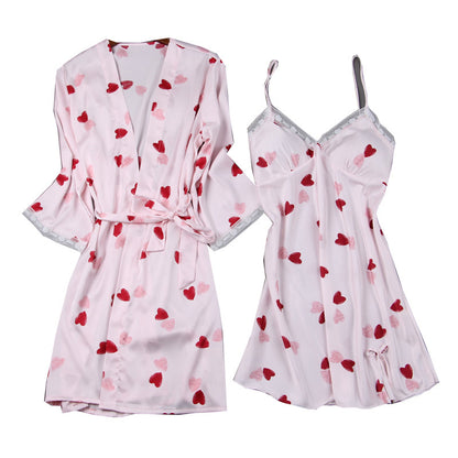 Lydia – Robe de Nuit en Dentelle et Soie