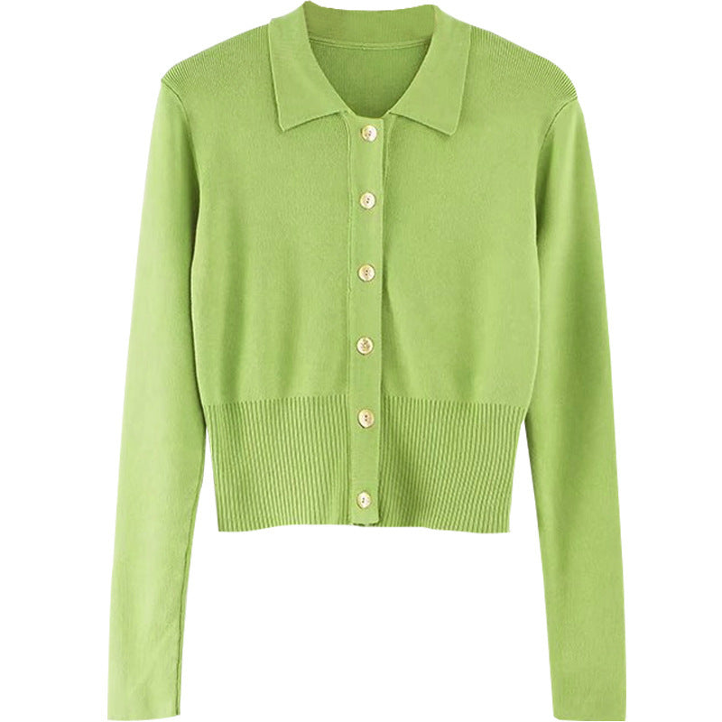 Giles – Pull à col polo slim rétro