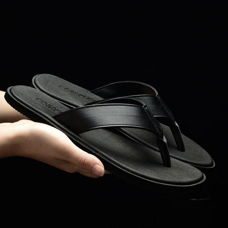 Reginald – Sandales Personnalisées en Cuir Végan Style Coréen