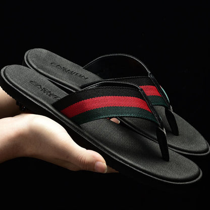 Reginald – Sandales Personnalisées en Cuir Végan Style Coréen