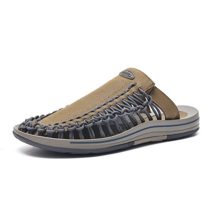 Oliver – Sandales en Grande Taille avec Trous pour la Plage