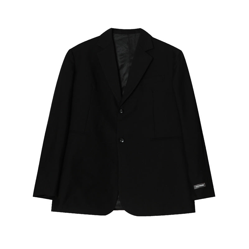 Ricky – Veste Western Casual en Tissu Texturé Style Coréen