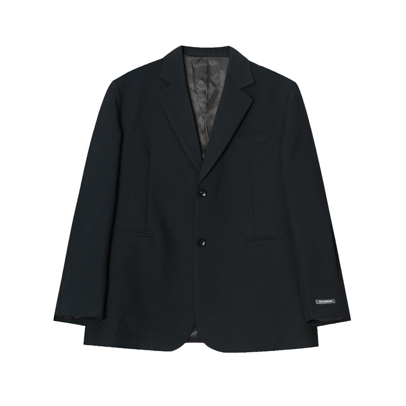 Ricky – Veste Western Casual en Tissu Texturé Style Coréen
