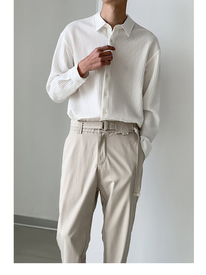 Mick – Chemise Décontractée Légère à Manches Longues