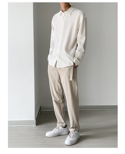Mick – Chemise Décontractée Légère à Manches Longues