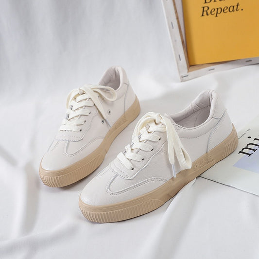 Kimberley – Baskets Blanches Casuales pour Femmes