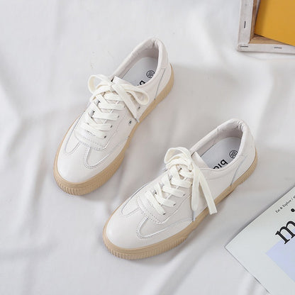 Kimberley – Baskets Blanches Casuales pour Femmes