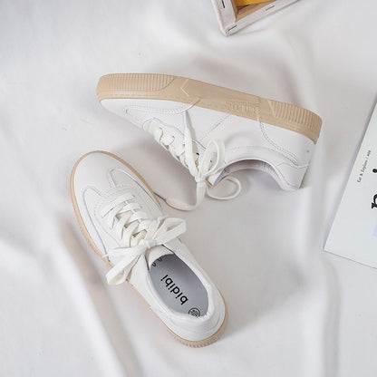 Kimberley – Baskets Blanches Casuales pour Femmes