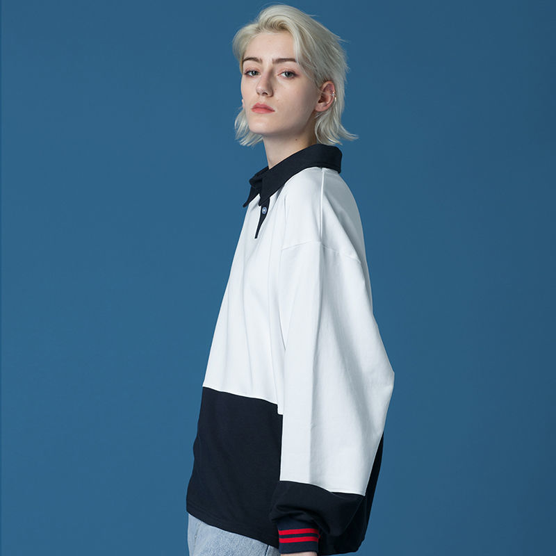 Katy – T-shirt Polo en Coton Pur pour Femme