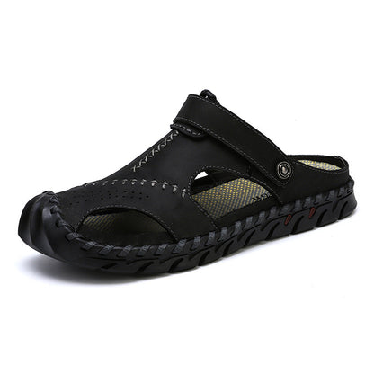 Leon – Chaussons Respirants en Grande Taille pour Hommes