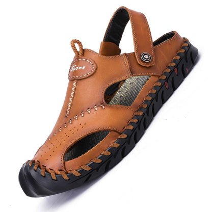 Leon – Chaussons Respirants en Grande Taille pour Hommes