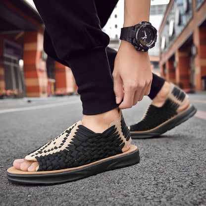 Jay – Sandales Tressées Décontractées pour Hommes
